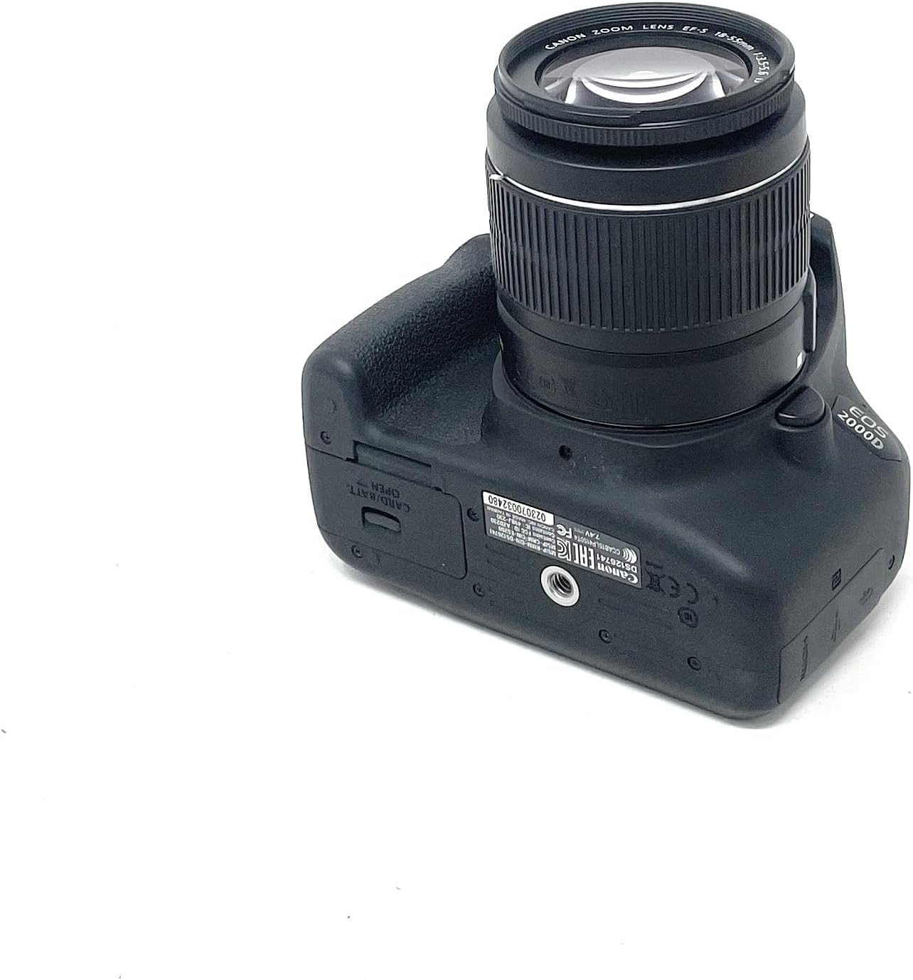 Canon EOS 2000D DSLR Camera with EF-S 18-55mm III Lens