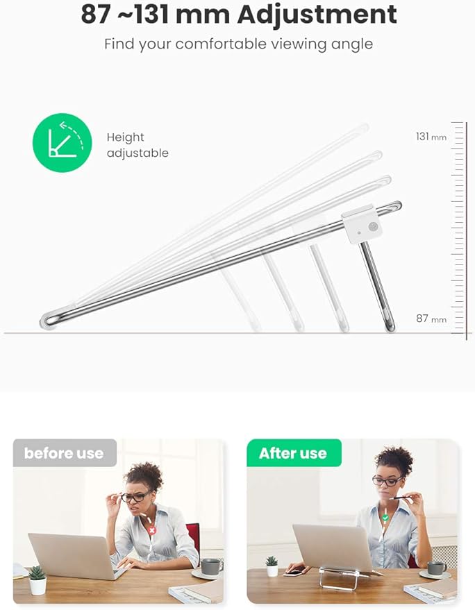 UGREEN Desktop Laptop Stand (Silver)