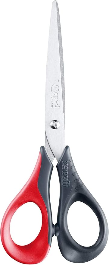 Maped Scissors Sensoft 16Cm Sym Display