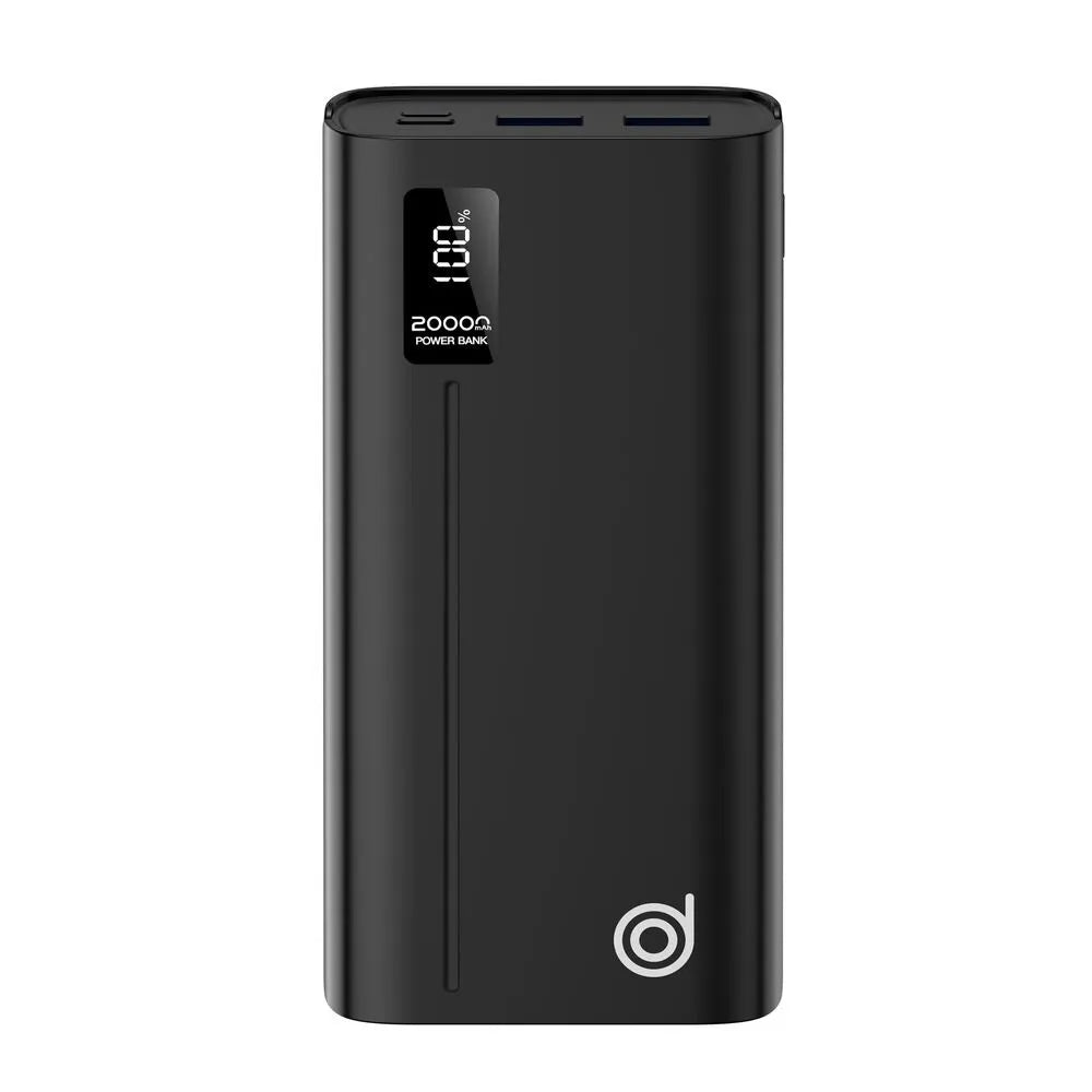 Digifon X2 12W 20000mAh Digital Power Bank – Black