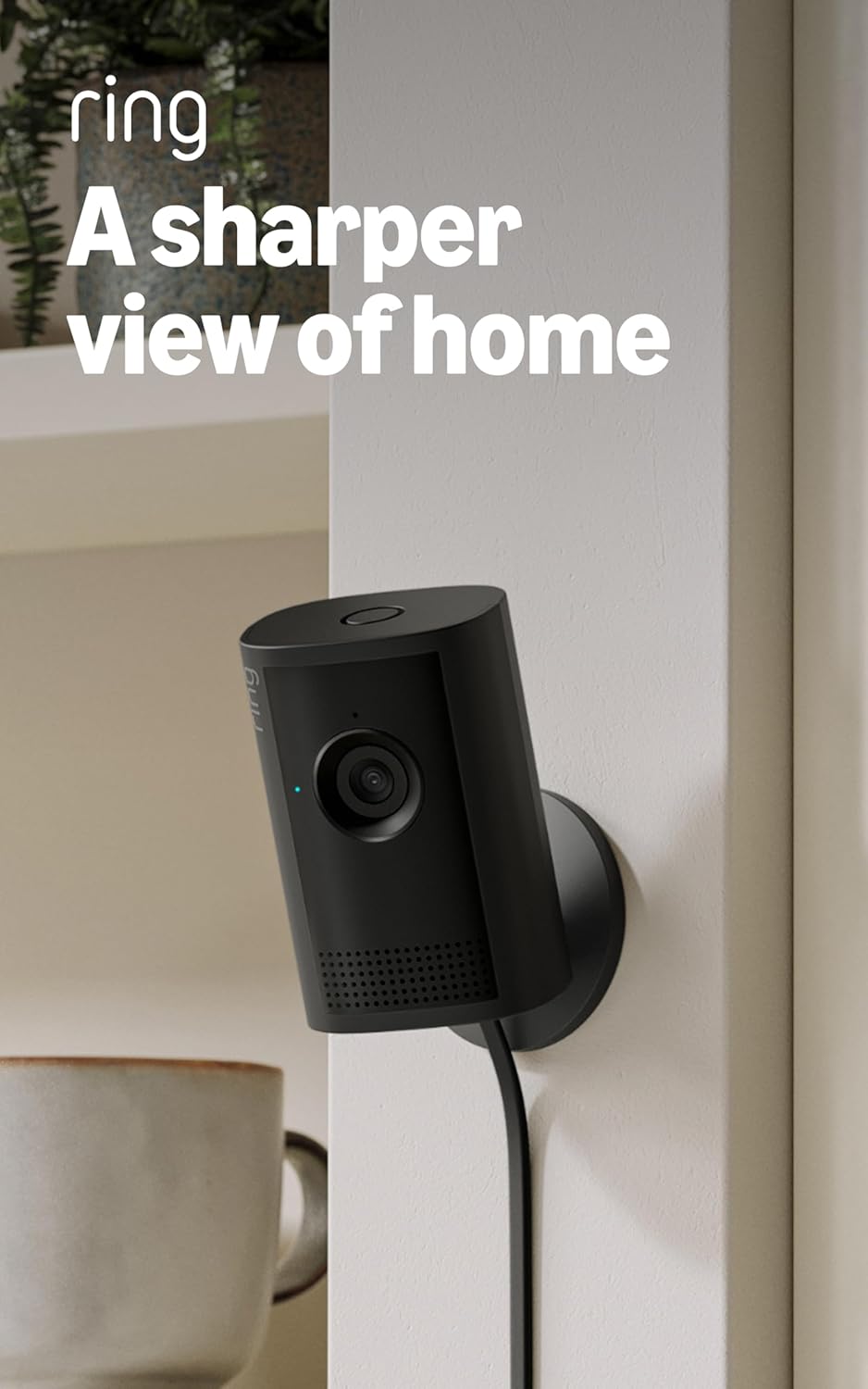 Ring Indoor Cam Plus 2K - Black - Office R Us
