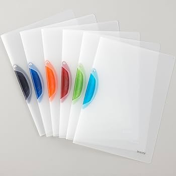 Leitz Colour Clip File, Assorted Colours