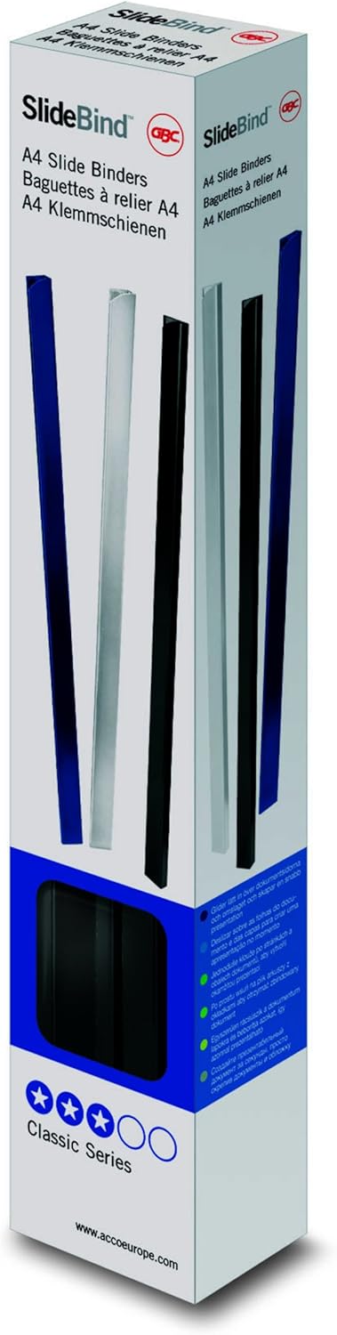 GBC Slide Binders 5 mm Blue