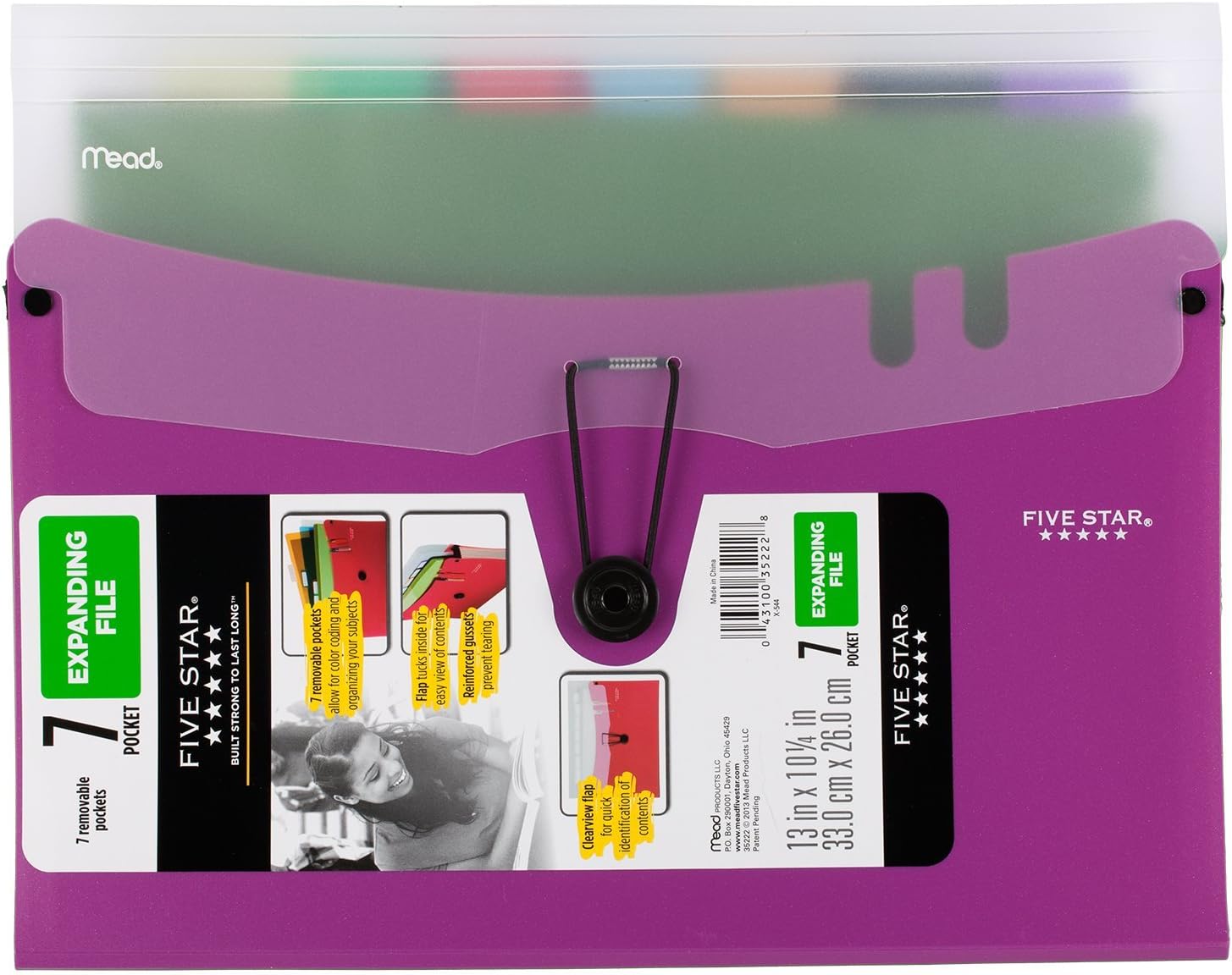 Five Star 7-Pocket Expanding File