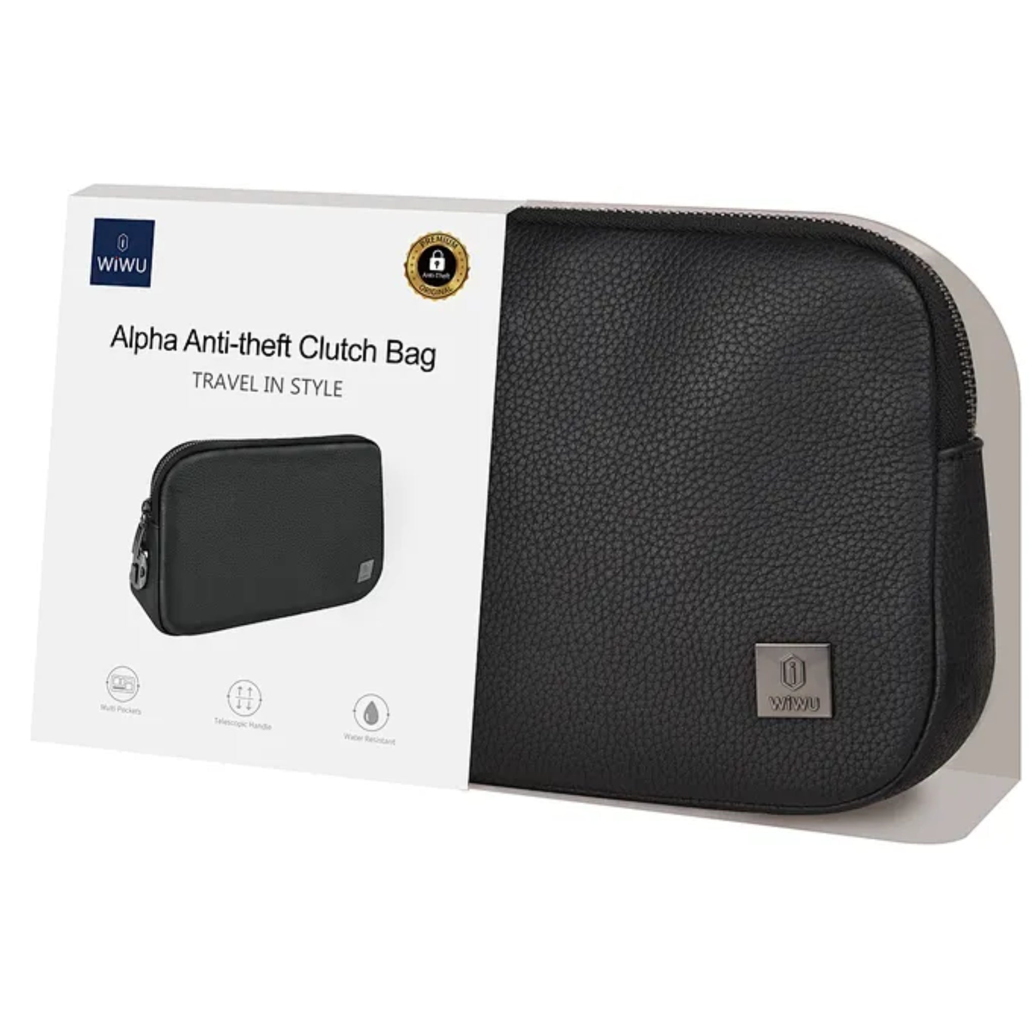Wiwu Alpha Anti-Theft Clutch Bag
