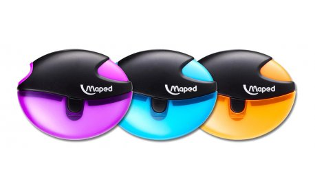 Maped Pencil Sharpener Galactic 1H Canister Display