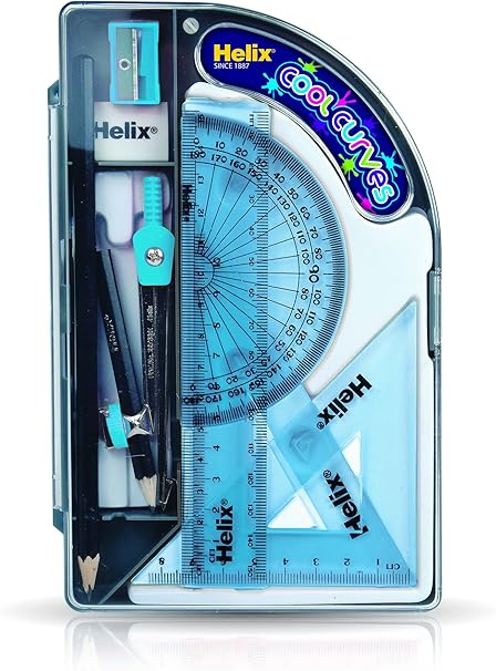 Helix Cool Curves Maths Set Assorted