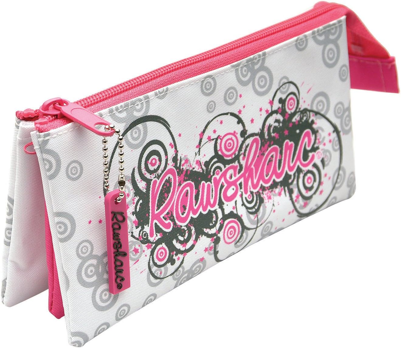 Helix Rawsharc 3 Pocket Swirl Pencil Case