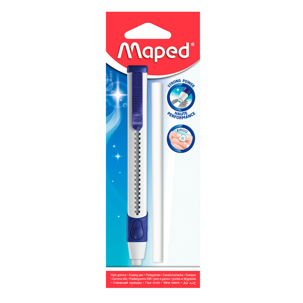 Maped Gom Pencil + Refill Triangular Blister