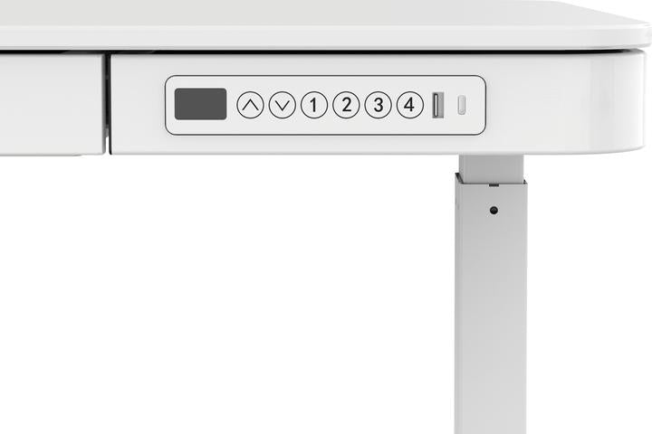 FlexiSpot Standing Desk with Keyboard Tray – (1204 × 604 mm, 45 kg max)