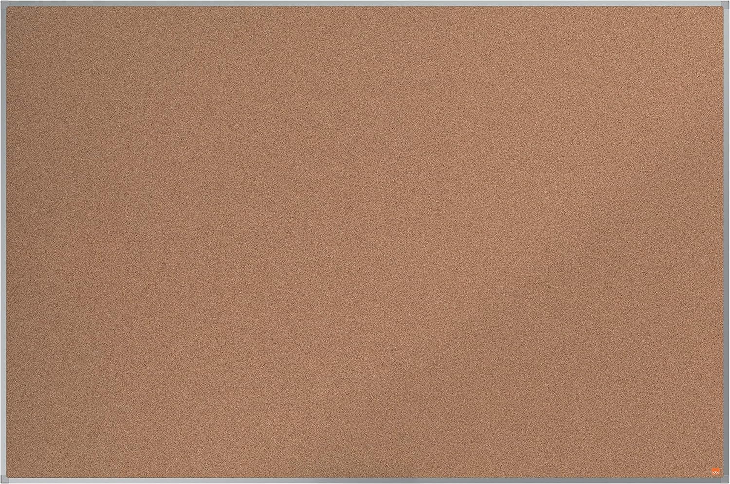 Nobo Elipse Aluminium Cork Noticeboard 1200 × 1800 mm