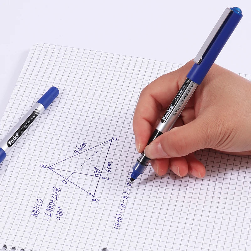 Roller Pen 0.5mm Blue Ink – Pack of 3