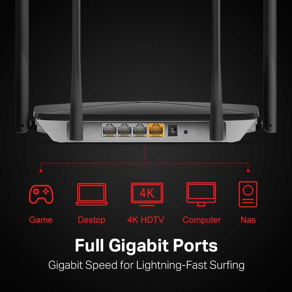 Mercusys AC1300 Wireless Dual Band Gigabit Router