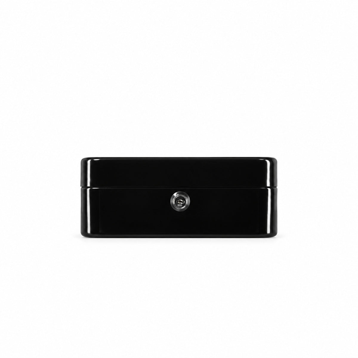 Ashford Safes CB0301 Cash Box (20cm) - Black (key lock) Front - Office R Us