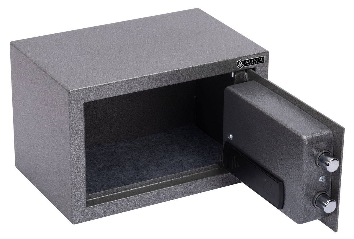 Ashford Safes E0103 Mini Electronic Safe (17cm) - Open - Office R Us
