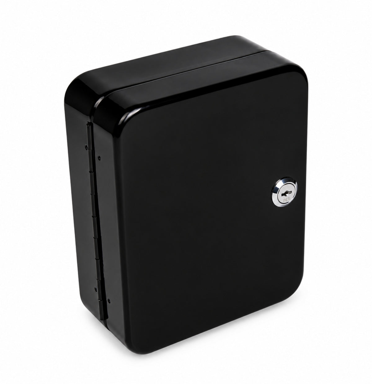 Ashford Safes KB0301K Key Box (20 Keys) - Black Angle - Office R Us