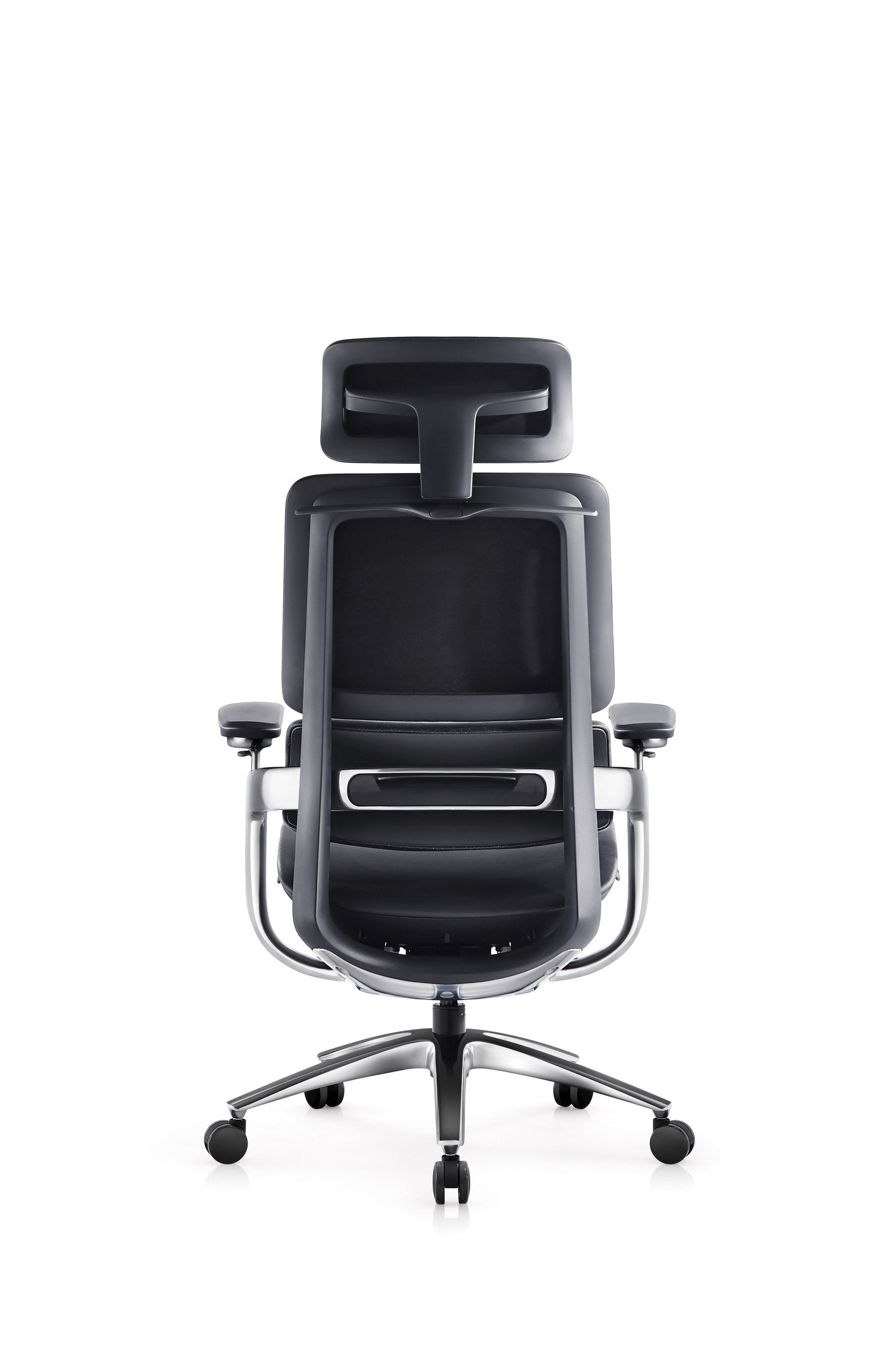 Aria - Executive Chair - Black Leather Back - Office R Us