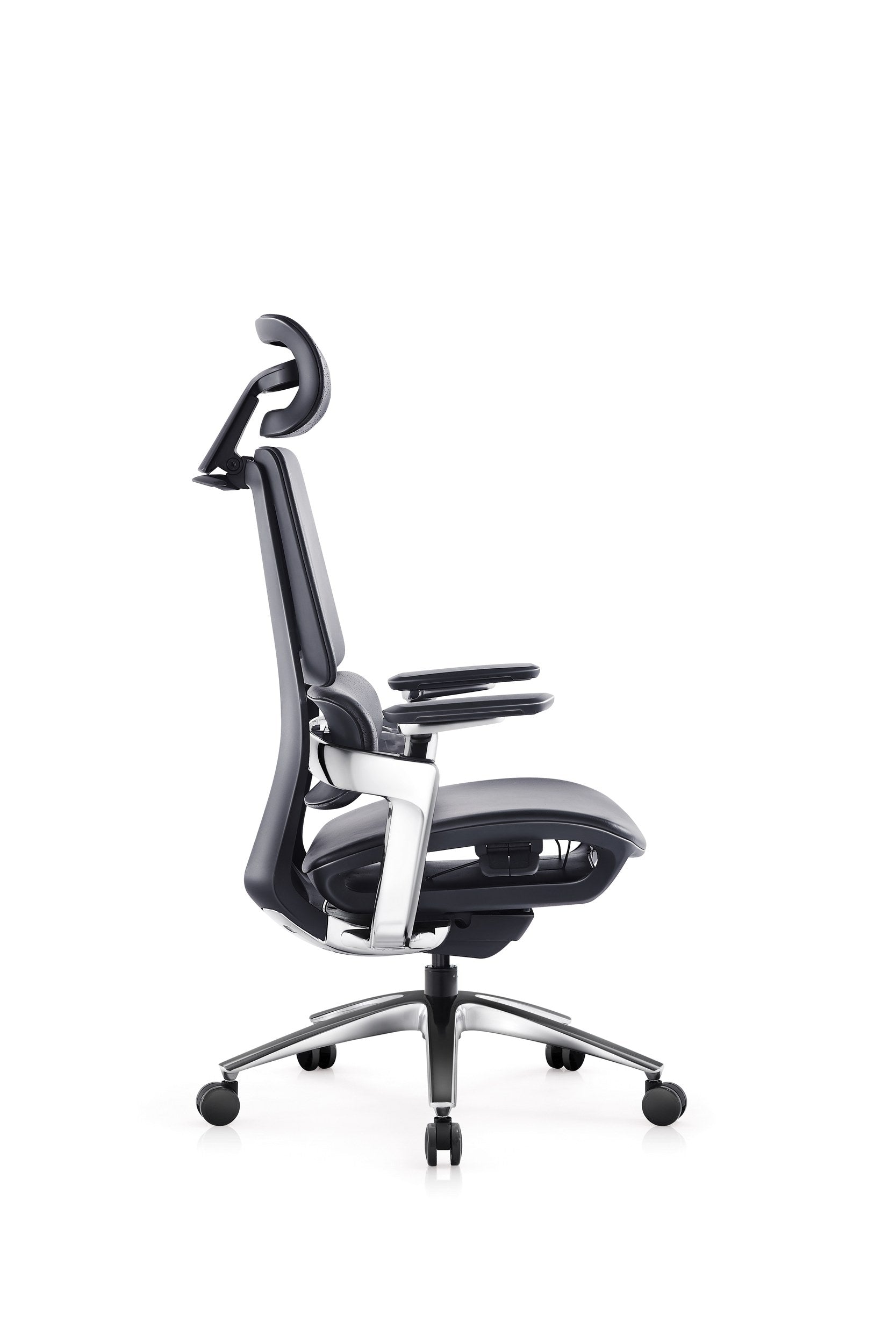 Aria - Executive Chair - Black Leather Side - Office R Us
