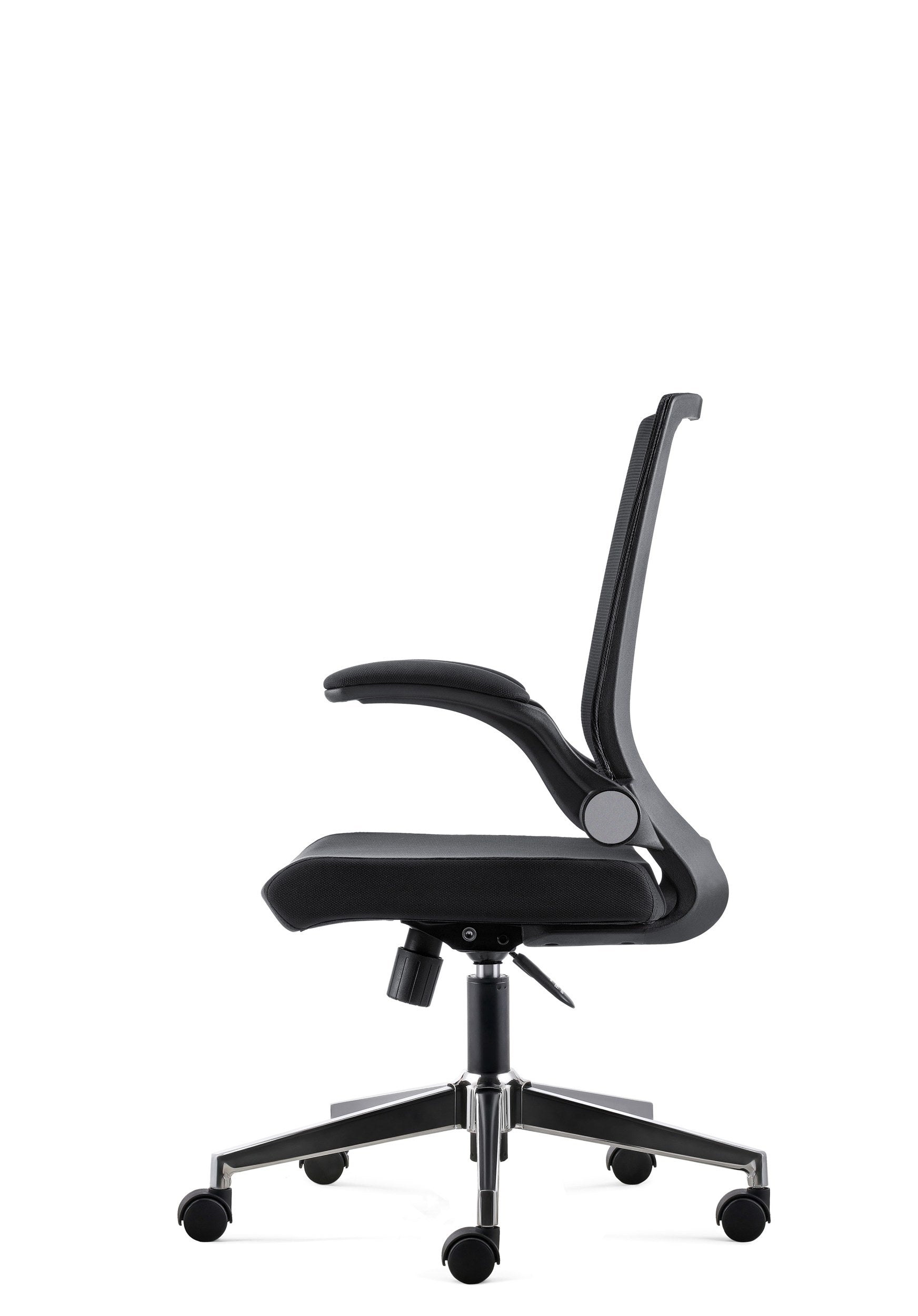 D255 - Task Chair - Chrome Base Side - Office R Us