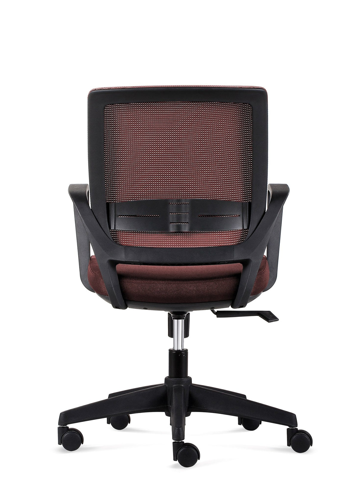 Ease - Task Chair - Burgundy Back - Office R Us
