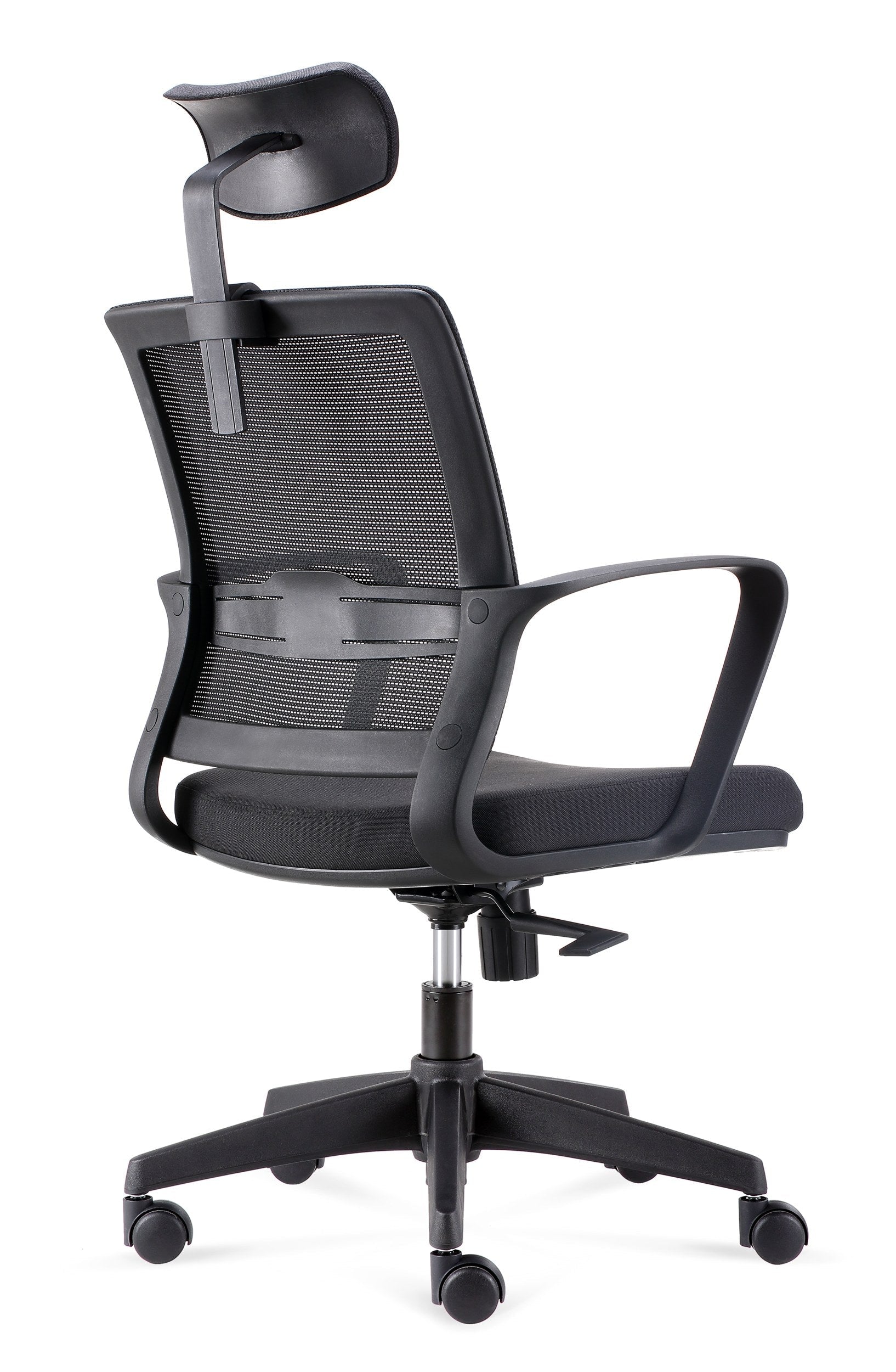 Joy(Highback) - Task Chair - Black Angle - Office R Us