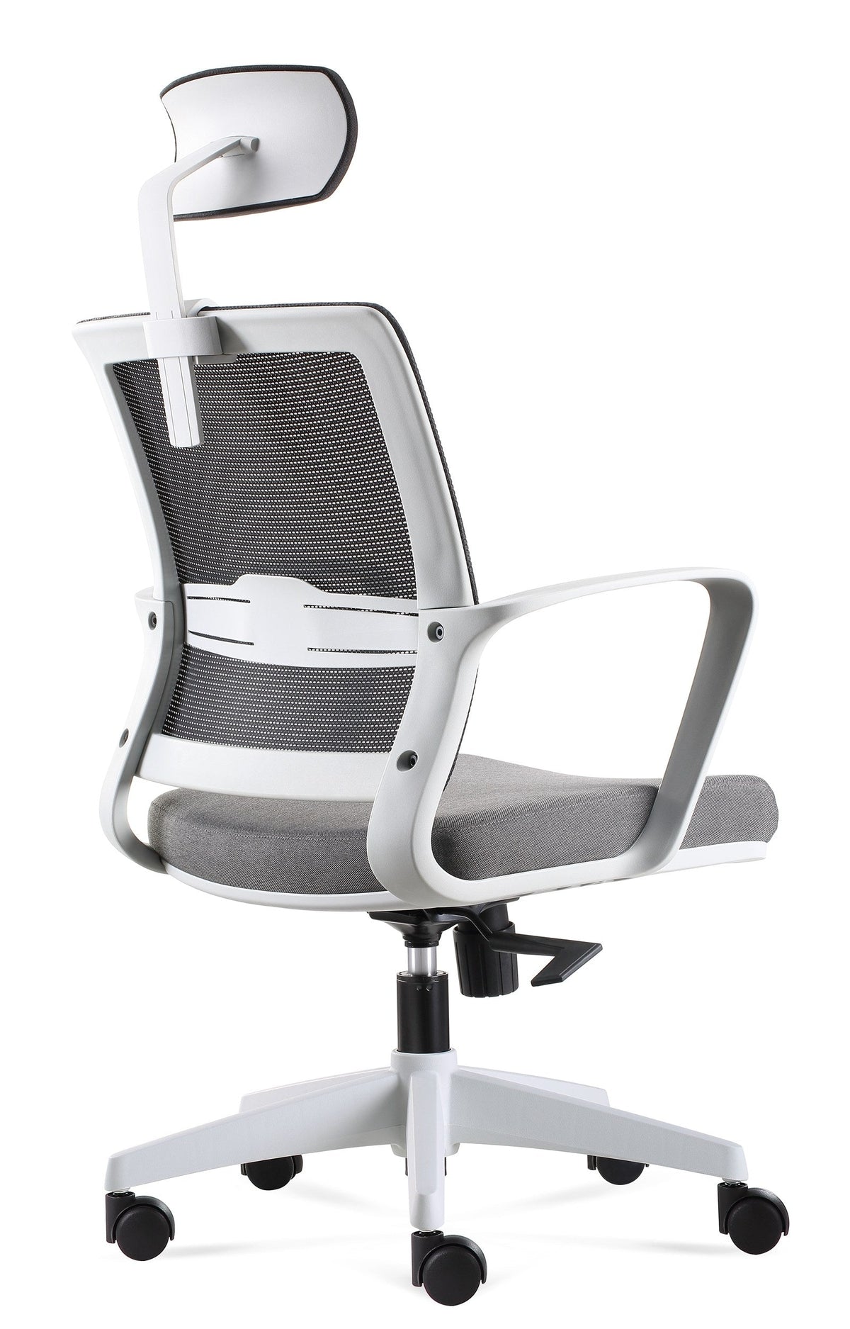 Joy(Highback) - Task Chair - Grey Back Angle - Office R Us
