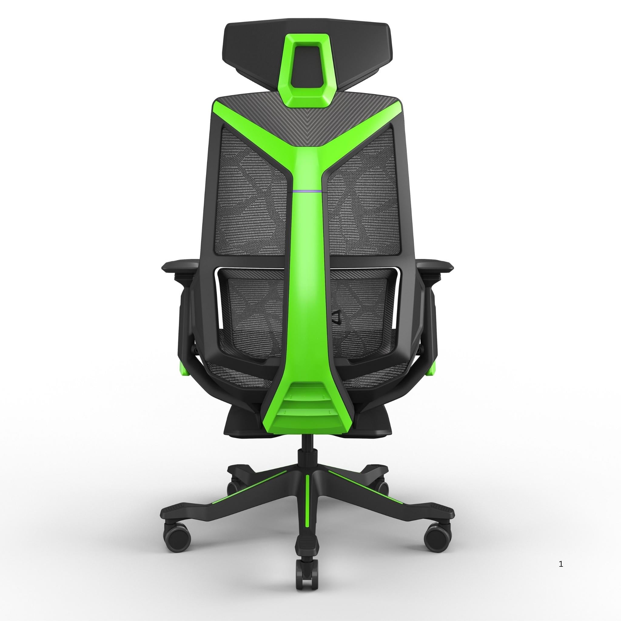 BLS-001A - Nylon Base - Gaming Mesh Chair