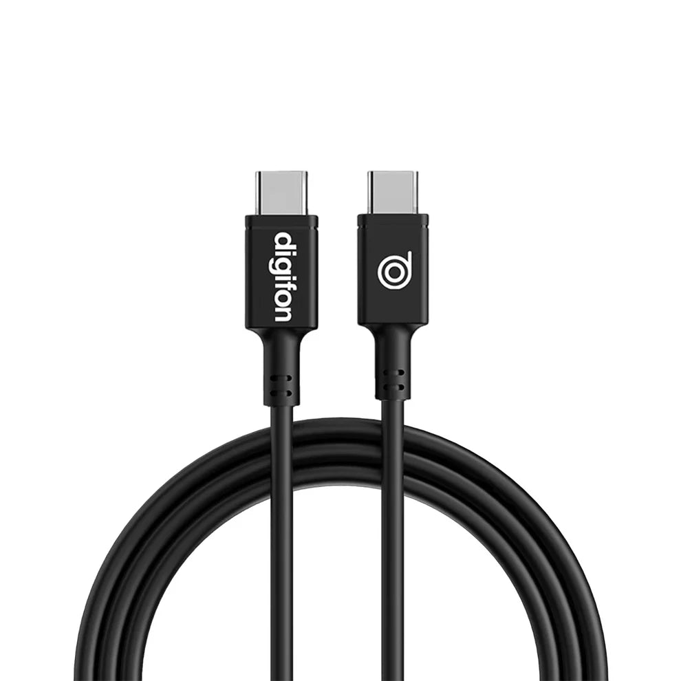 Digifon Cheetah USB-C to USB-C 1m Cable – Black
