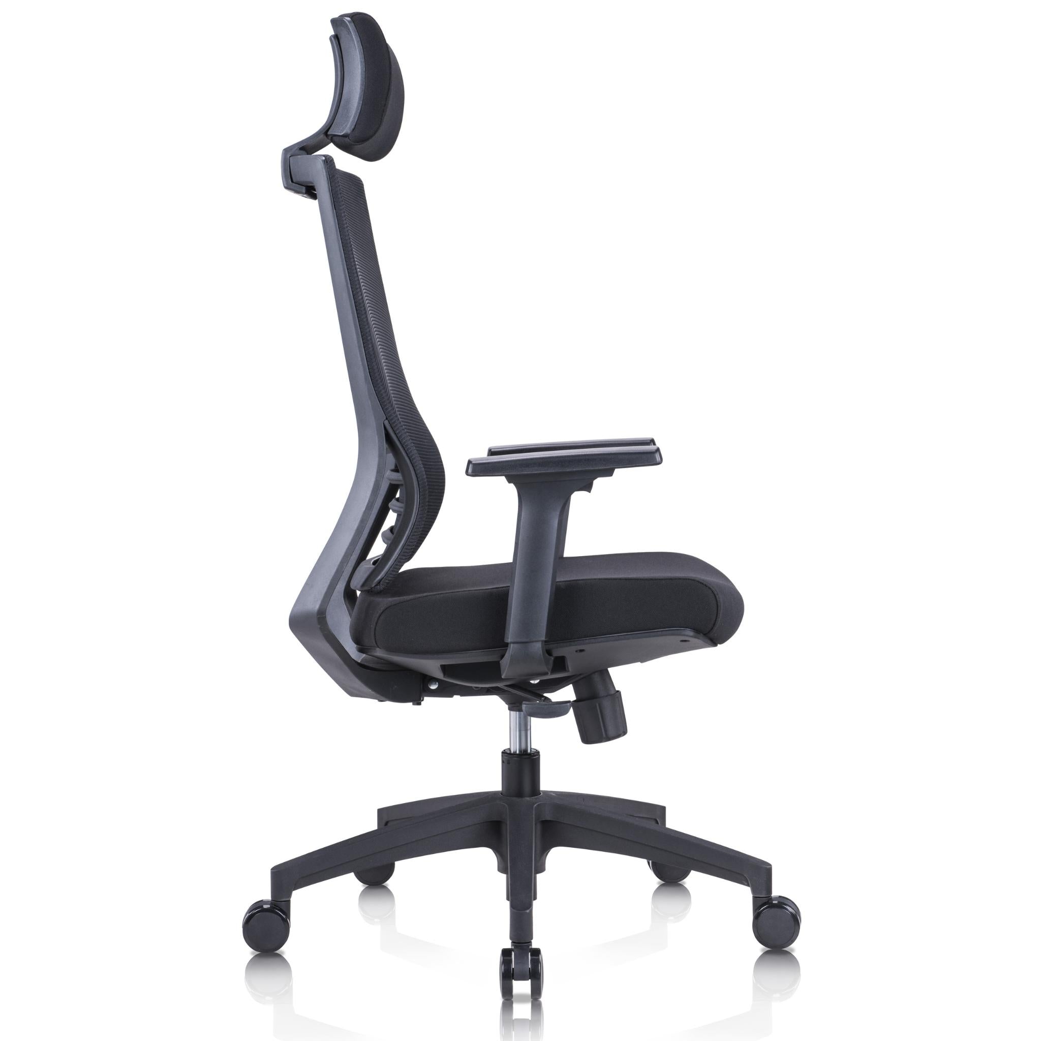 CH-302A – Managerial Mesh Chair, Nylon Base