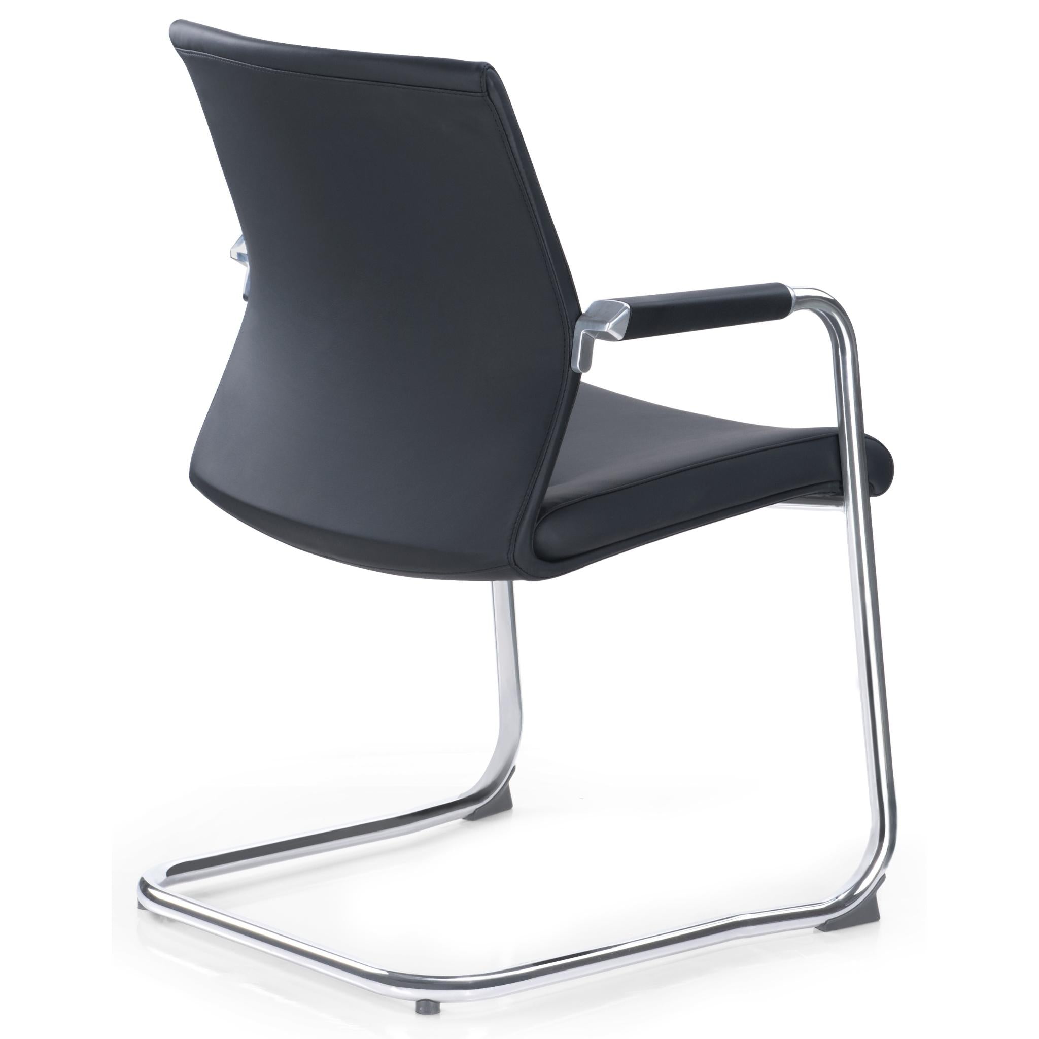 CH-319C - PU Leather Visitors Chair