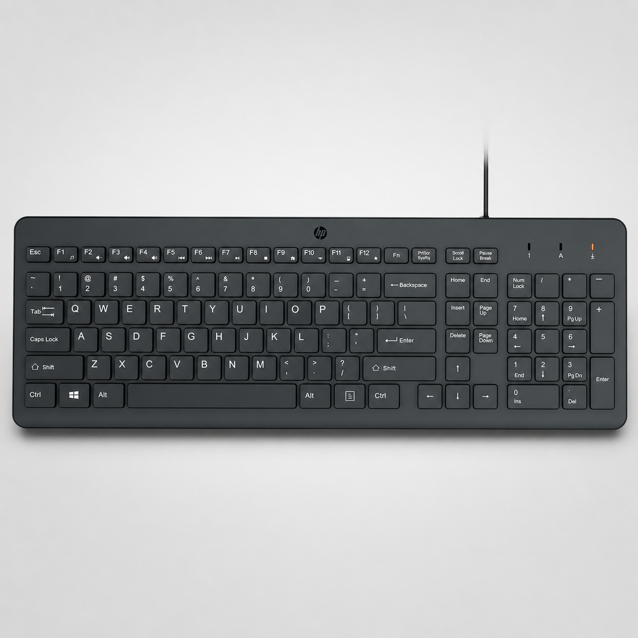 HP 150 Wired USB-A Keyboard (664R5AA)