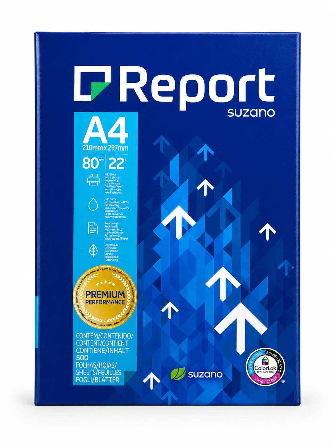 Report Suzano A4 Premium Copy Paper – 80gsm, 500 Sheets