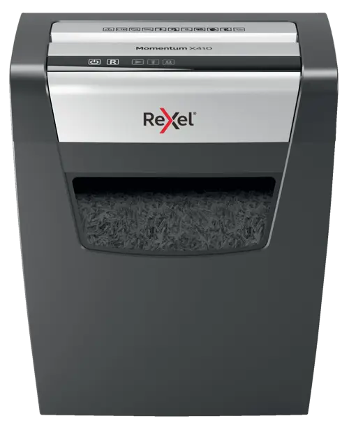 Rexel Momentum X410 Cross Cut Paper Shredder