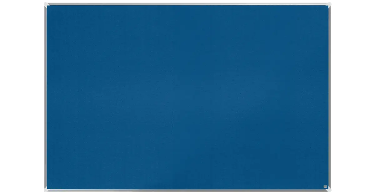 Nobo Felt Noticeboard Aluminium Trim 1200 × 1800 mm – Blue - Office R Us Lagos