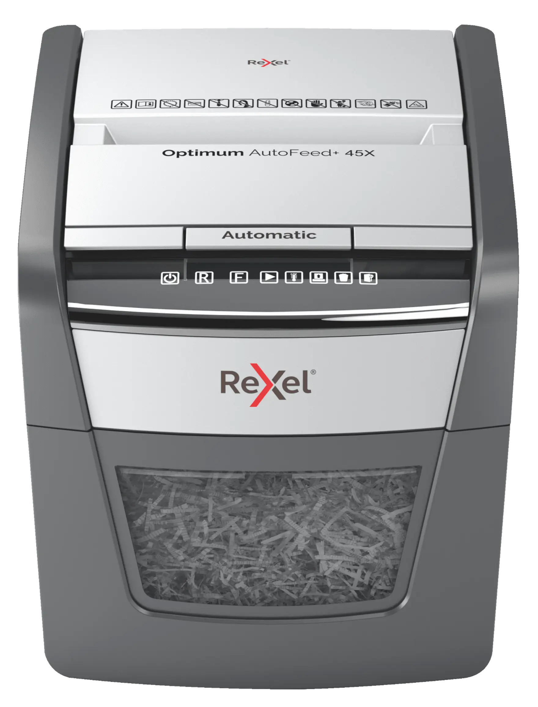 Rexel Optimum AutoFeed 45X Automatic Cross Cut Paper Shredder