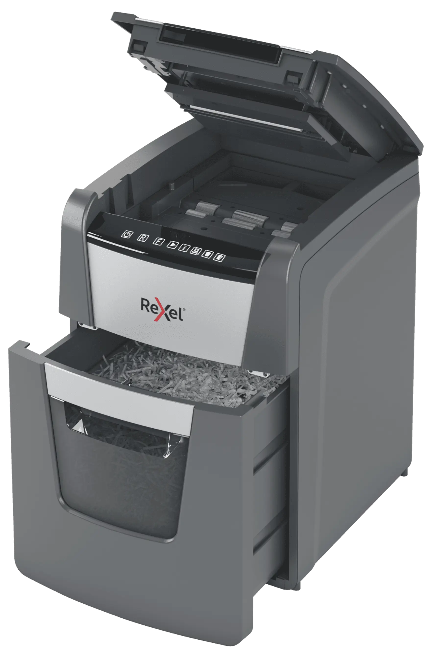 Rexel Optimum AutoFeed+ 100X Automatic Cross Cut Paper Shredder