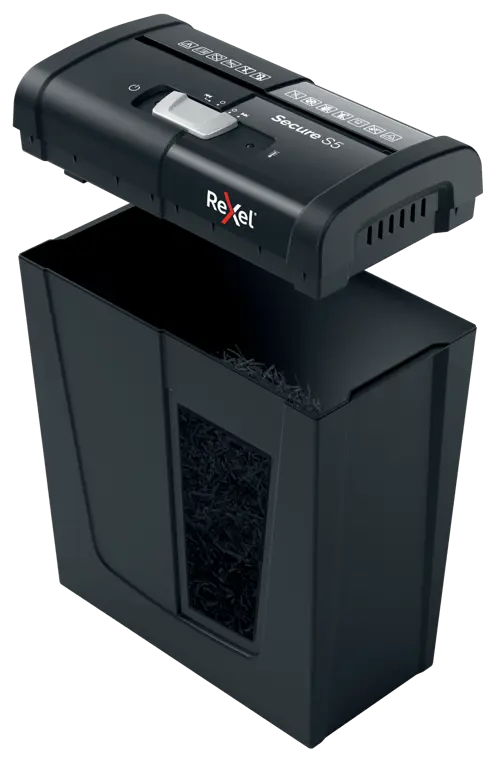 Rexel Secure S5 Strip Cut Paper Shredder