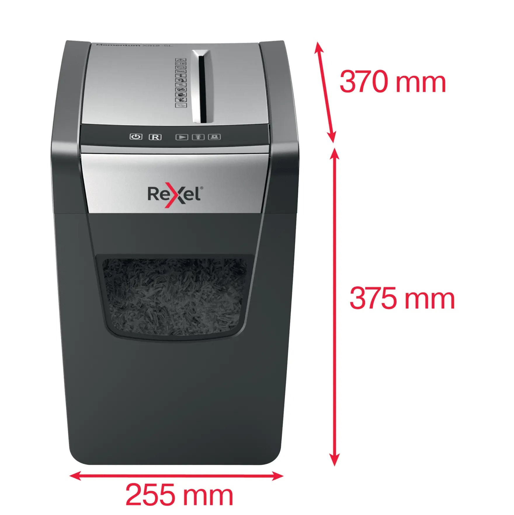 Rexel Momentum X312-SL Slimline Cross Cut Paper Shredder