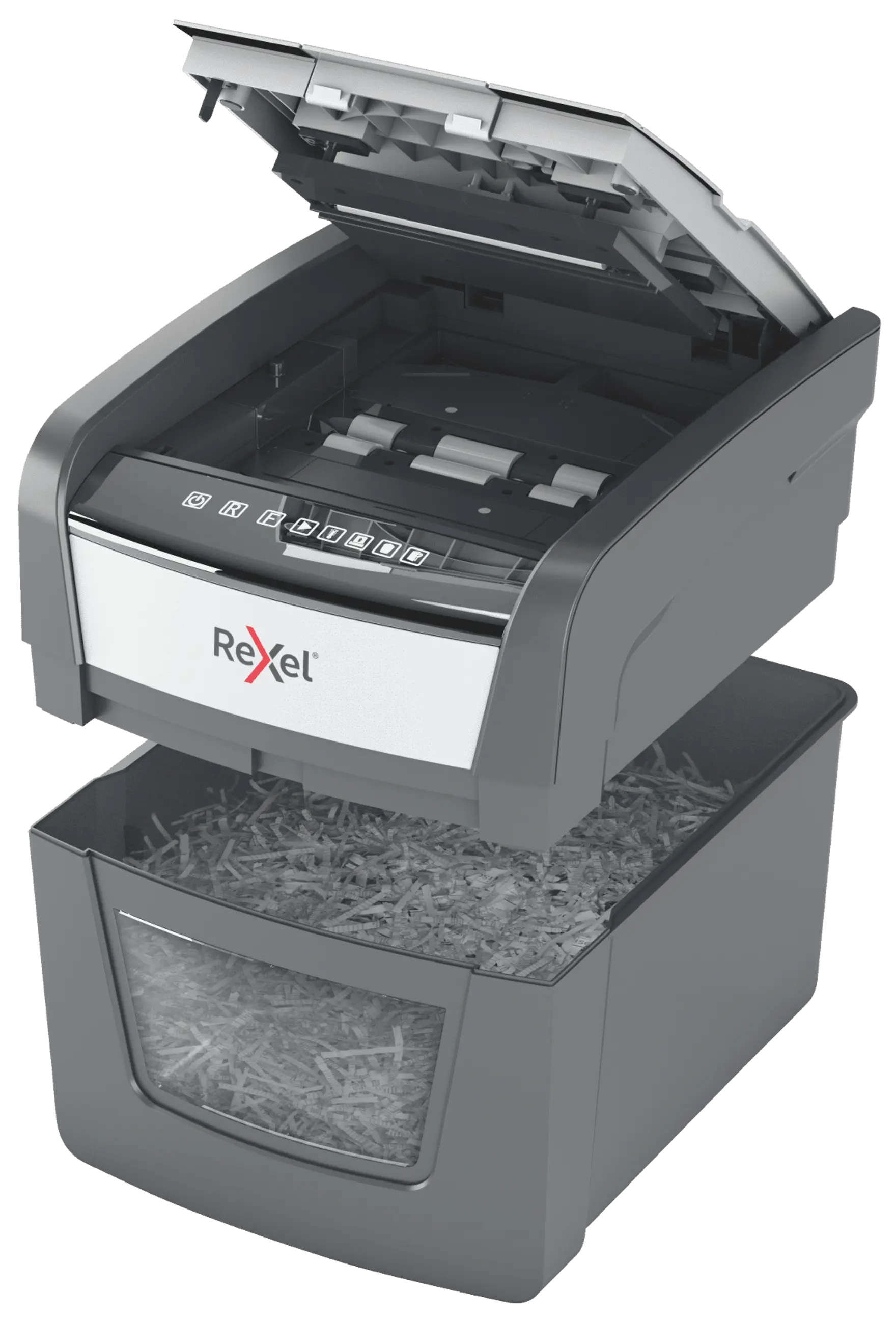 Rexel Optimum AutoFeed 45X Automatic Cross Cut Paper Shredder