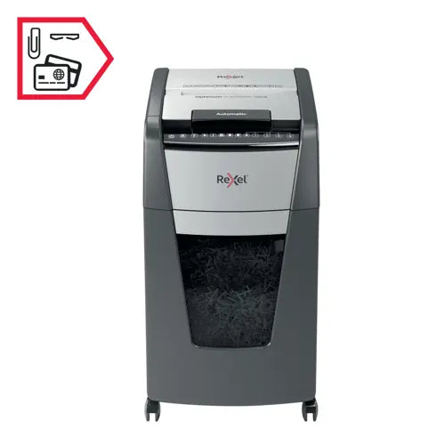 Rexel Optimum AutoFeed+ 300X Automatic Cross Cut Paper Shredder