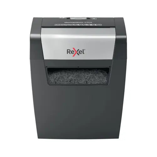 Rexel Momentum X308 Cross Cut Paper Shredder