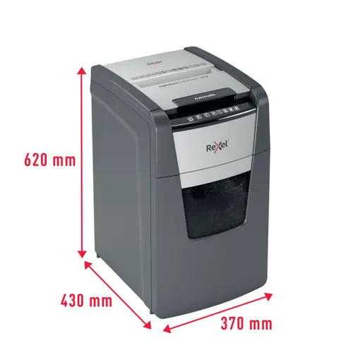 Rexel Optimum AutoFeed+ 150X Automatic Cross Cut Paper Shredder