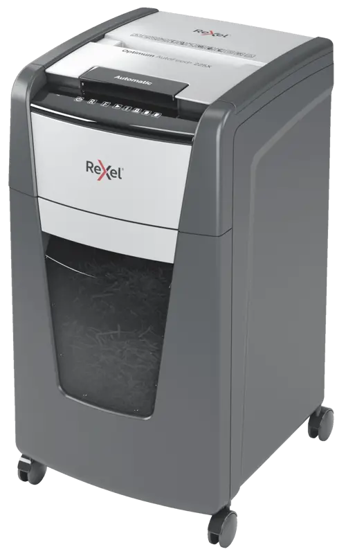 Rexel Optimum AutoFeed+ 225X Automatic Cross Cut Paper Shredder