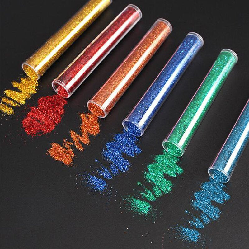 Holographic Glitter Shaker Jars 7g – Set of 6 Colors