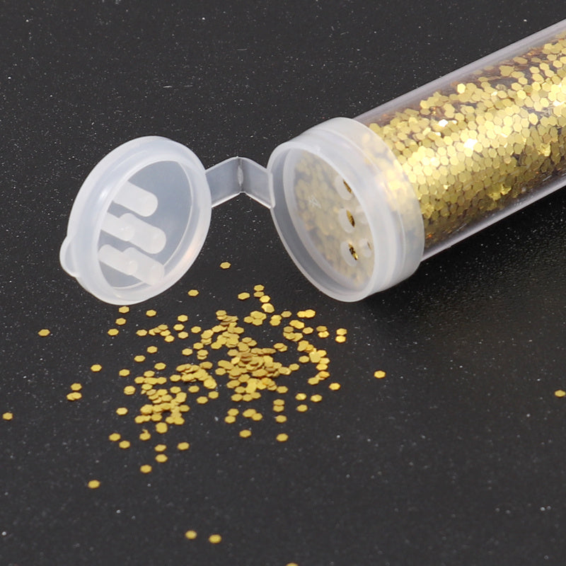 Holographic Glitter Shaker Jars 7g – Set of 6 Colors