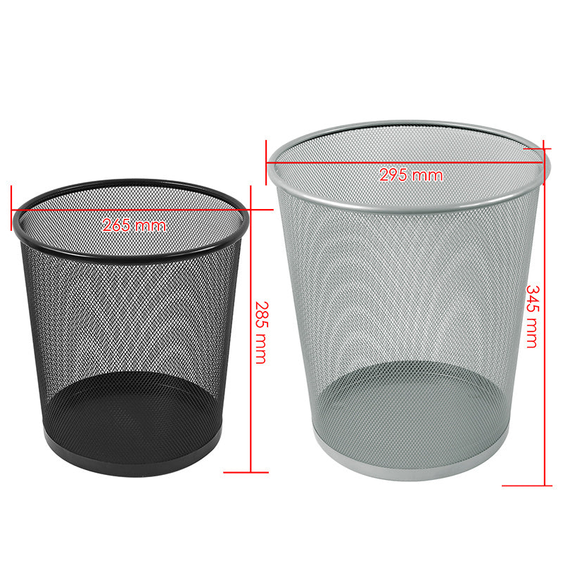 Metal Mesh Wastebasket
