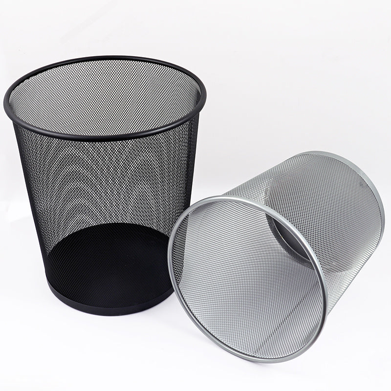 Metal Mesh Wastebasket