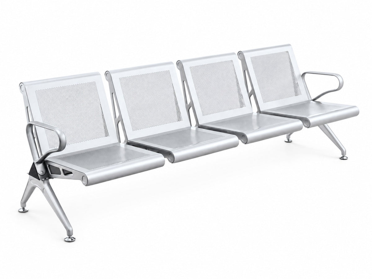 Transit 4 Seater - Steel Waiting Chair - Office R Us Lagos
