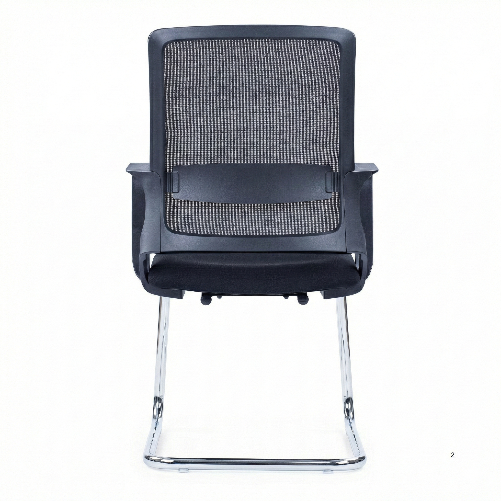 CH-385C – Visitors Chair, Chrome Base