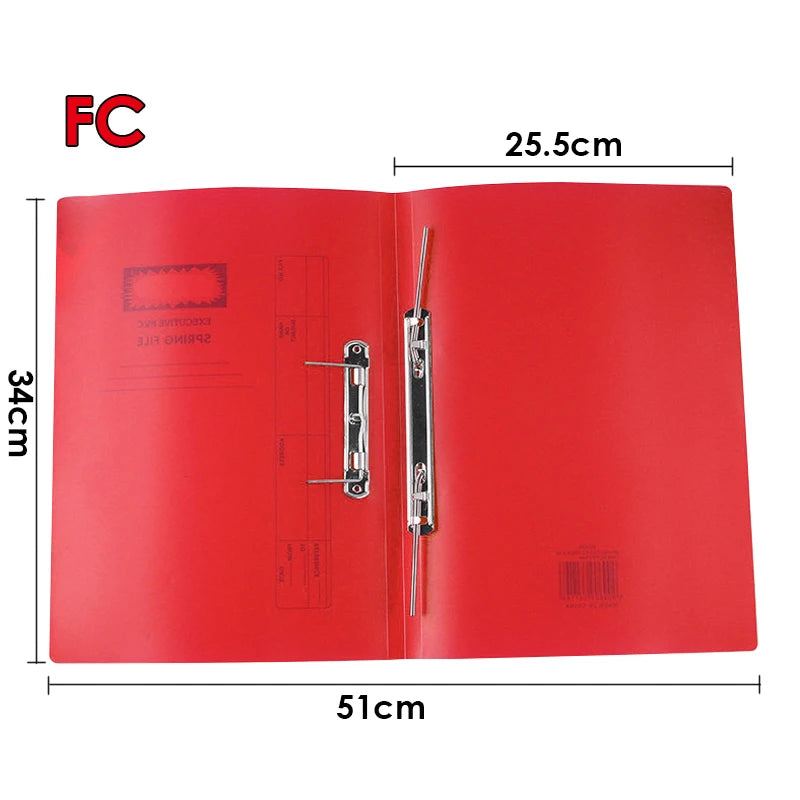 FC Plastic Spring File – Waterproof and Durable